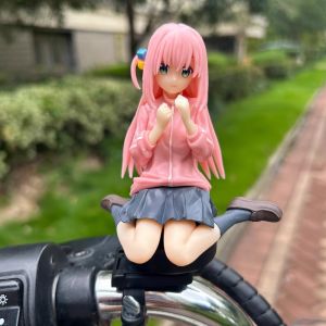 Lonely Rock Anime Figure Motorcycle Bicycle Decoration Two-Dimensional Beautiful Girl Electric Car Model Collectible Item