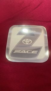 Ốp INOX nắp bình xăng TOYOTA Zace
