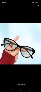 Kacamata Cat Eye Kacamata Wanita Mata Kucing Anti Radiasi Gaya Korea Style