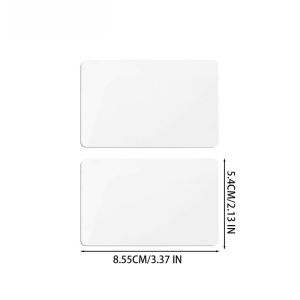 10Pcs Blank NFC Cards PVC Waterproof Tags For Access Control System Hotel Room Cards Office Attendance Cards