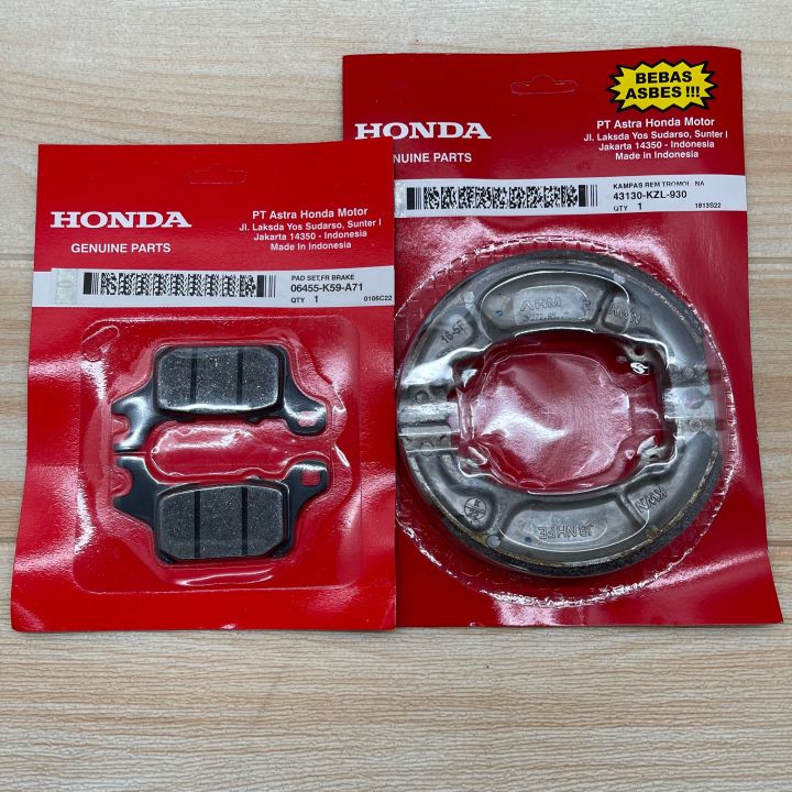 Honda Click Brake Shoe Brake Pad 125 150 V2 Lazada PH