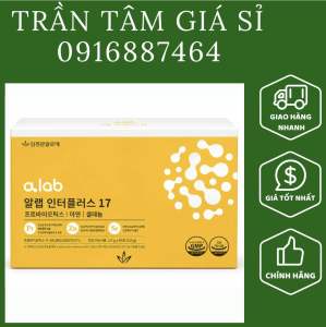 Chính Hãng - Men Vi Sinh ALAB INTERPLUS 17 KJM ALOE Bổ Sung Lợi Khuẩn Hỗ Trợ Tiêu Hóa