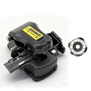 BYXGD A3 Fiber Cleaver High Precision One-step Alloy Fiber Optic Cutting Tool Cold Connection/Hot melt/SM/MM Automatic Cutter