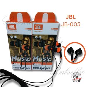 EXTRA BASS HEADSET 005 SERIES BIG BADS EARPHONE STEREO MUSIC BASS HANDSFREE HD SOUND QUALITY