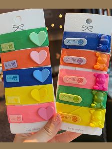 เครื่องประดับผม DIY ปักลายแฮนด์เมด กลิ่นดอกมุก คลิปผม รูปผีเสื้อ จี้ ทำจากผ้าอินทรีย์ธรรมชาติ โลหะผสม