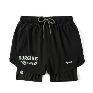 Mens Swimming Trunks 2023 New Professional Quick Dry Loose Large Size Five Parts White Mens Swimsuit Hot Spring Bath Pants