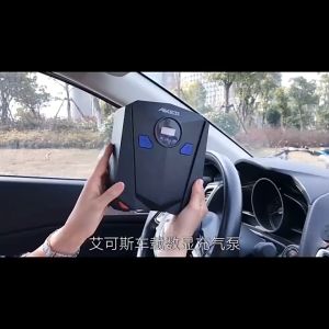 BERGARANSI AIKESI Inflator Pompa kompresor angin Ban mobil motor Portable 150 PSI 120W AKS-5501