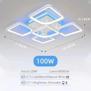 IRALAN LED Ceiling Pendant Lamp Interior Modern LED Ceiling Light Lustre Living Room Kitchen Bedroom Ceiling Chandelier Fixtures