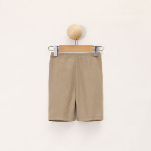 tinyclvb | Summer Stylish Solid Color Ribbed Short