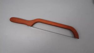 1 Dao Cắt Bánh Mì Điều Chỉnh Được Bằng Tay Lưỡi Dao Thép Không Gỉ Cán Gỗ Dùng Được Cho Nhiều Loại Bánh Dụng Cụ Cắt Bánh Mì Ngọt Dùng Trong Nhà Bếp Và Tiệm Bánh