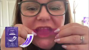 oralhoe | Oralhoe Purple Teeth Whitening Strips Color Correction Coffee Wine Clean Teeth Stain Remover Mint Brighten Teeth Strips 7pieces