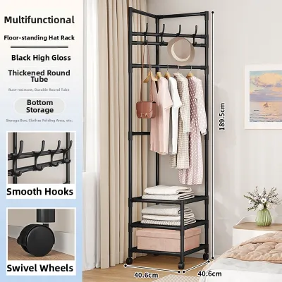 SuoErnuo | Corner Stand Clothes Hanger