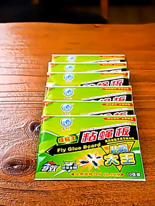 Set 10 Tấm Keo Dính Ruồi Siêu Dính To Dày Nhiều Keo (Mẫu Mới Có Kèm Mồi)-ESTLA