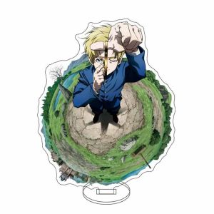 Bandai | Giá Đỡ Mô Hình Anime Acrylic 16CM - Quả Cầu: Về Sự Chuyển Động Của Trái Đất Rafal Novak Hubert Jolenta Đồ Trang Trí Cosplay Quà Tặng Cho Người Hâm Mộ