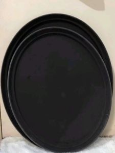 Oval Serving Tray 27 Inches Non-Skid Kitchenware Tableware Serveware Utensils