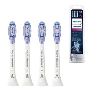 Philips Sonicare Genuine G3 Premium Gum Care Toothbrush Replacement Heads Black4 pack.