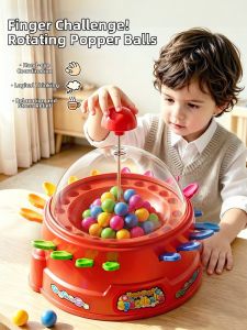 JIHU | Educational Parent-Child Interaction Pinball Machine Toy for 3-7 Years Old