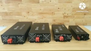 Bộ đổi điện sin chuẩn 2000W 24V sang 220V có màn hình hiển thị - Ok PASS 24V 2000W