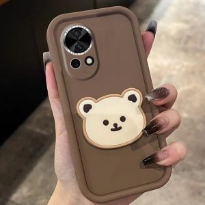 ใหม่ เคส Phone Case Huawei Nova 13 Pro 13i 12i 12s 12 SE 11i 11 10 Pro 9 SE เคสหมีแฟชั่นการ์ตูนน่ารัก เคสโทรศัพท์ รวมทุกอย่างป้องกันการตกกันกระแทก Cover 2025