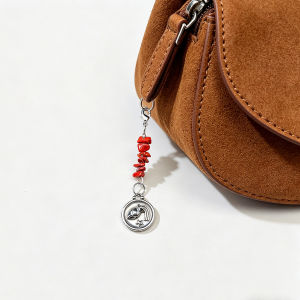 1PC Natural Gemstone Zodiac Mixed Pendant Connectors with Charms & Clasp Dual Use for Jewelry Making & Bag Pendant Mothers Day