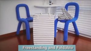 75L Laundry basket Large Storage Basket for Dirty Clothes Toys with Extended handle Foldable Hamper