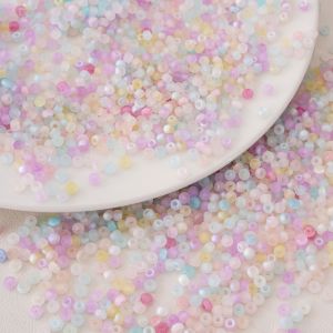 5g/10g/bag 4mm Glass Frosted Rice Beads For DIY Bracelet Necklace Earring Craft Jewelry Making Accessories