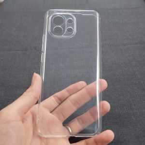 Ốp Lưng Dẻo Gor Xiaomi Mi 11 Lite Mi 11 Lite 5G NE/ Mi 11 Xiaomi 12 Lite Trong Suốt Có Gờ Bảo Vệ Camera - TPU Cao cấp