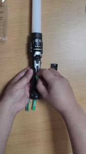 AMZSTEM | Đèn LED Có Thể Thu Vào Phát Sáng Thanh Kiếm Phát Sáng 2 Trong 1 Có Thể Nối Được Cho Trẻ Em Cosplay Đảng Prop Đồ Chơi Phát Sáng Phụ Kiện Quà Tặng