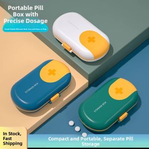 MONLEYTA | Portable Travel Import Type High Precision Medicine Cutter Drug Box Split One Into Two Personal Carry Manlieta X0616115222