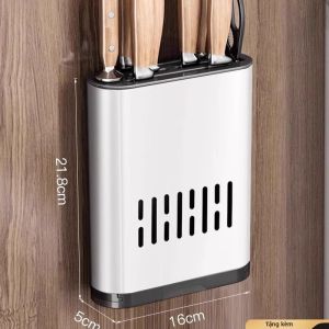 Giá Đựng Gia Vị Đa Năng Từ Thép Carbon Treo Tường