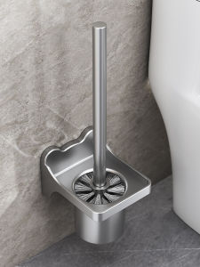 WEIMEIYUAN | Toilet Brush with Storage Rack No Drilling Required
