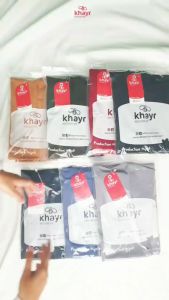 Khayr Moswear Khimar Khairah Bergo Syari Softpad Antem bahan ITY Crepe