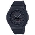 JAM TANGAN PRIA CASIO G-SHOCK ORIGINAL GA-2100-1A1 - GSHOCK GA2100 ANALOG DIGITAL HITAM. 