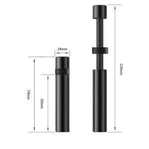 Kebidumei | KEBIDUMEI Aluminum GPU Holder Support Bracket Anti-Sag Stand 27-120mm Video Card Holder for Graphics Card Sag Holder Bracket