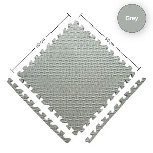 💥แผ่นรองคลาน EVA 60x60 ซม. หนา 1.2 ซม. กันกระแทก ปลอดภัยเด็ก ขอบปิด 2 ด้าน คละสีง่าย ทำความสะอาดไม่ยาก🔥