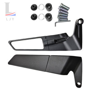 For Honda XR125L XR150L XR190L XR230 XR 230 250 400 1otorcycle CNC rearview mirror fixed wing