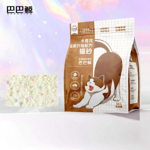 BABAJING | Odor-Controlling and Non-Stick Tapioca-based Cat Litter