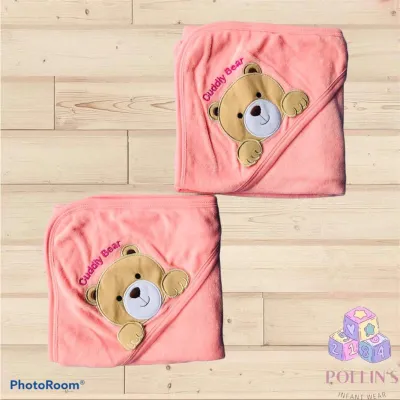 Small Wonders / Blanket Cotton /hooded blanket /Receiving Blanket (towel)
