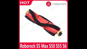 Roborock | For Xiaomi 1S Roborock Robot Vacuum Cleaner Main Brush S50 S55 S5 Max S6 S60 S65 T4 T6 Removable Roller Brush Accessories