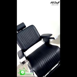 เก้าอี้ตัดผม เก้าอี้ช่าง Barber chair เก้าอี้ร้านเสริมสวย บาร์เบอร์ สำหรับทำผมตัดผม โช๊คไฮดรอลิค ฐานสแตนเลสสแข็งแรง เก้าอี้ช่างตัดผม เก้าอี้ตัดผม เบาะหนัง PU ปรับระดับได้