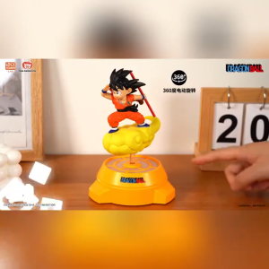 Great Ldcx Son Goku Rotating Night Light Bedroom Decoration Luminous Birthday Gift