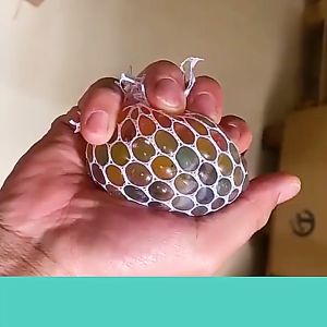 Crystal Color Beads Vent Ball Grape Style Stress Kneading Decompression Soft Squeeze Balls 减压葡萄球捏捏乐挤压水晶彩珠发泄球