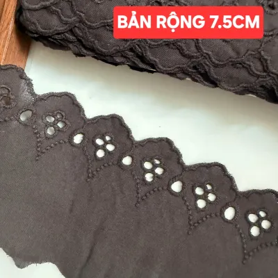 (6 MÉT) REN THÔ BOI PHỤ LIỆU MAY VÁ BẢN RỘNG 3.2 CM_7.5CM