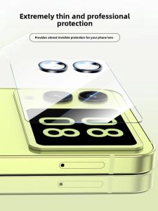 xilixili | High Definition Anti-Shock Tempered Glass Rear Camera Cover for Foldable Phone