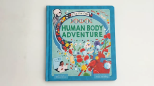 Human Body Adventure Lift The Flap Educational Book For Kids To Learn Fun Facts