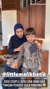 TERBARU Couple sweet KEMEJA BATIK PRIA | BATIK INARA BIRU | Batik BIRU NAVY couple batik ayah dan Batik anak cowok BATIK Warna DONGKER Batik Terbaru Batik 2024