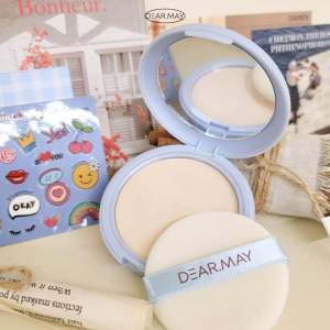Phấn phủ nén kiềm dầu kèm sticker Dearmay California Cherry Sebum Pact 12g