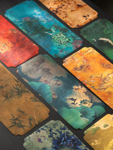 High-End Long Rectangle Hibiscus Tea Towel Tablecloth Waterproof Home Use Gongfu Tea Set Special Tea Mat Home Tea Table Mat