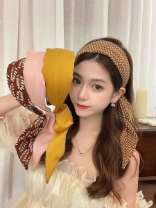 Bohemian Style Summer Wind Scarf Headband Womens Fashion Accessories Vintage Hairband Fresh out Original Design New Model