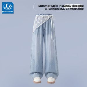 JS | Fashionable Thin Summer Set Girls Clothing Shorts and Denim Pants